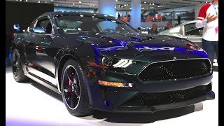 2019 Ford Mustang Bullitt FIRST LOOK [upl. by Rurik947]