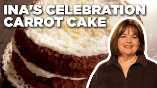 Ina Gartens Carrot Cake Recipe  Barefoot Contessa  Food Network [upl. by Lisbeth863]