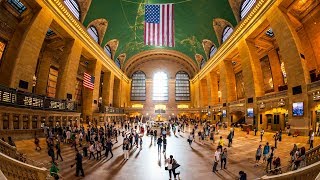 Walking Tour of Grand Central Terminal — New York City 【4K】🇺🇸 [upl. by Dnomaid852]