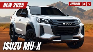 2025 Isuzu MUX Unveiled  The Ultimate 4x4 SUV [upl. by Alat]