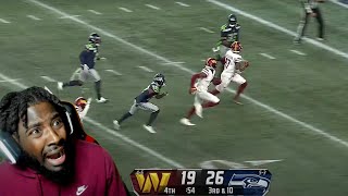 Again amp Again quotWashington Commanders vs Seattle Seahawks 2023 Week 10 Game Highlightsquot REACTION [upl. by Cary]