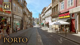 4K City Walk Porto Portugal [upl. by Barabas]