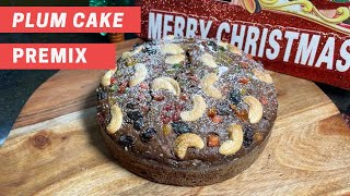 Plum Cake Premix Recipe  Eggless Plum Cake Recipe  Christmas Cake [upl. by Warfore623]