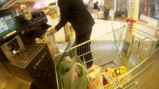 Self service checkout Woolworths Australia [upl. by Nemzzaj526]