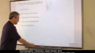 PSY101  Psycholinguistics  An Overview [upl. by Goat636]