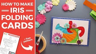 Easy Iris Folding Instructions amp Free Patterns [upl. by Jabez]