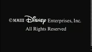 Brookwell McNamara EntertainmentDisney Channel OriginalsDisney Enterprises Inc 2003 [upl. by Cybil840]