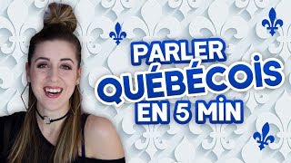 PARLER QUÉBÉCOIS EN 5 MINUTES  DENYZEE [upl. by Ataeb369]