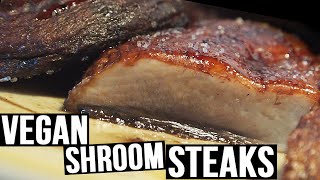 Portabello Mushroom quotSteaksquot  THE BEST RECIPE [upl. by Hobey]