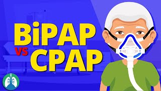 BiPAP vs CPAP Made Easy  Noninvasive Positive Pressure Ventilation NPPV [upl. by Butch887]