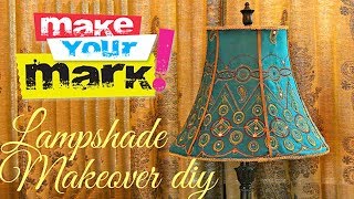 How to Fancy Lampshade Makeover DIY [upl. by Anitsyrc680]