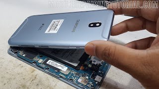 Samsung J7 Pro SM J730 Disassembly [upl. by Hareemas698]