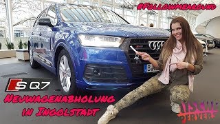 AUDI SQ7 Neuwagenabholung in Ingolstadt [upl. by Noryd152]