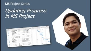 Updating Task Progress in MS Project [upl. by Wahl44]