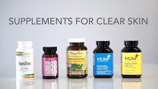 5 Best Supplements For Clear Skin [upl. by Uund]