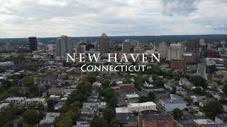 New Haven Connecticut  4K Drone Tour [upl. by Nrehtak]