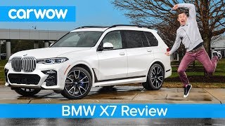 BMW X7 SUV 2020 review  is it the ultimate 7seater 4x4 [upl. by Assyli]