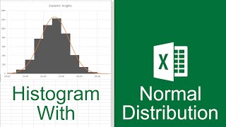 Excel Histogram with Normal Distribution Curve [upl. by Eerak]