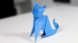 Origami CAT 1  How to Fold [upl. by Ordnajela]