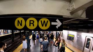 ⁴ᴷ The Busiest NYC Subway Station Times Square–42nd StreetPort Authority Bus Terminal [upl. by Kezer]