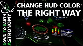 Change HUD Color The Right Way  Elite Dangerous [upl. by Lajes]