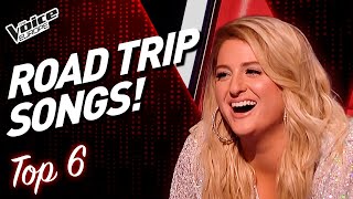 Chill ROAD TRIP songs on The Voice  TOP 6 [upl. by Atig]