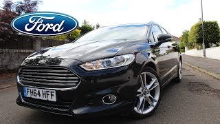 2015 Ford Mondeo Estate Titanium 20 TDCI Review [upl. by Attenyt878]