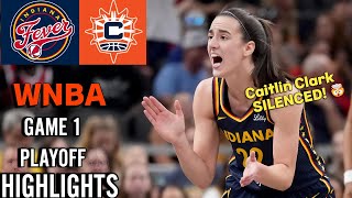 Connecticut Sun DOMINATE Caitlin Clark amp Indiana Fever in 2024 WNBA Playoff Highlights [upl. by Sellig]