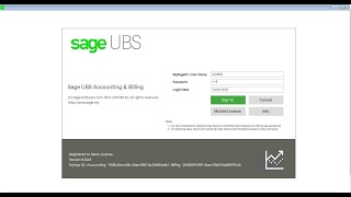 Sage UBS Accounting Introduction [upl. by Philbrook]