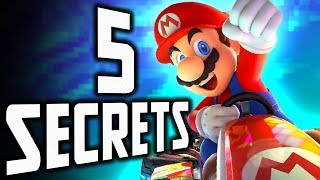 5 SECRETS sur MARIO KART 8 DELUXE [upl. by Oakes422]