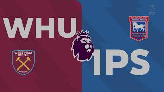 West Ham vs Ipswich Town Highlights  Premier League 2425 [upl. by Marie-Jeanne636]