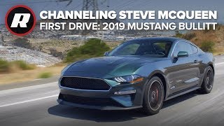 Chasing the 2019 Ford Mustang Bullitt  Steve McQueen style [upl. by Enttirb]