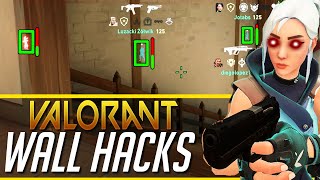 This Is How Valorant Hacks Work Wall Hack Aim bot  More  Valorant [upl. by Yssirhc]