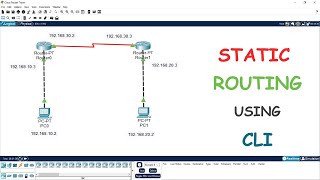 Configure IP static routing  Static Routing using cli [upl. by Fenelia671]