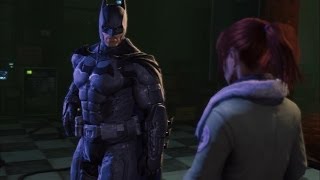 Batman Arkham Origins Batman Meets Barbara Batgirl amp James Gordon  Gameplay [upl. by Hsu]