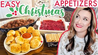 EASY CHRISTMAS APPETIZERS  TASTY HOLIDAY RECIPES  CookCleanAndRepeat [upl. by Aninat]