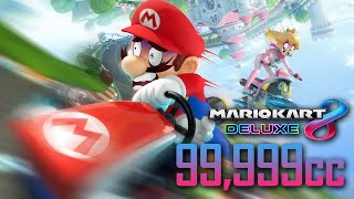 Mario Kart 8 Deluxe  99999cc Hack [upl. by Ajiram930]