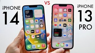 iPhone 14 Vs iPhone 13 Pro Comparison Review [upl. by Hibbitts]