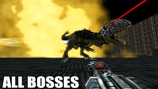 Turok Remastered  All Bosses With Cutscenes HD 1080p60 PC [upl. by Norvell]