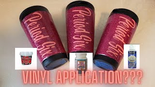 Tumbler Sealing Options  Part 2  Mod Podge Triple Thick amp Brite Tone I Period Six Designs [upl. by Eilliw980]