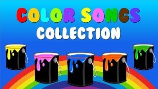 quotColor Songs Collection Vol 1quot  Learn Colors Sing Colors Nursery Rhymes [upl. by Mullac]