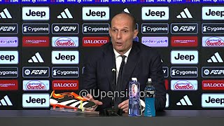 ALLEGRI post JuveEmpoli 11 conferenza stampa quotRifarei la scelta Milik perché Yildiz nonquot [upl. by Nagoh]