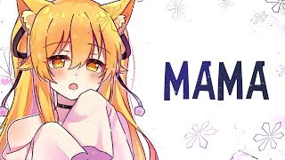 Nightcore  Mama  Lyrics [upl. by Adnamas]