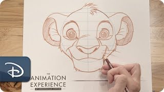 HowTo Draw Simba From ‘The Lion King’ [upl. by Thoer61]