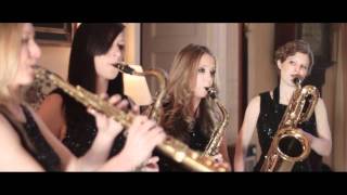 Libertango by Piazzolla performed by Marici Saxes  Saxophone Quartet [upl. by Romola]