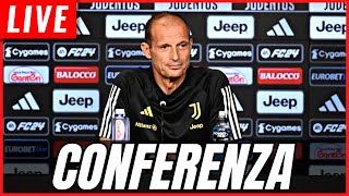 🔴 LIVE  CONFERENZA STAMPA ALLEGRI pre JUVENTUS  EMPOLI [upl. by Angelia231]