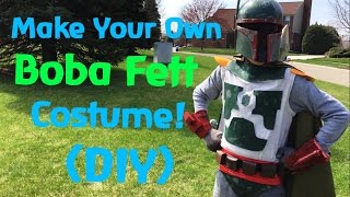 Make a DIY Boba Fett Costume Star Wars [upl. by Rihsab]