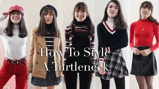 How To Style A Turtleneck  Carolina Pinglo [upl. by Aicnarf]