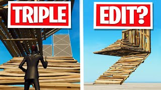 How to TRIPLE EDIT like a PRO  Fortnite Tips and Tricks 101 [upl. by Seed]