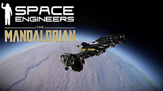 Space Engineers  N1 Starfighter The Mandalorian [upl. by Nnayelsel513]